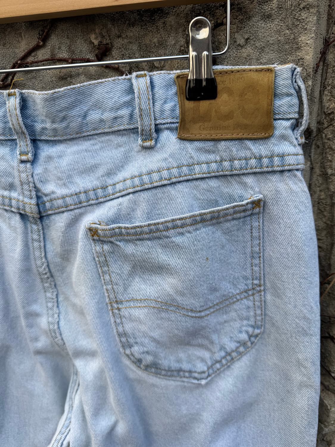 90s lee 빈티지 205 워싱 데님 팬츠 36 상품이미지7