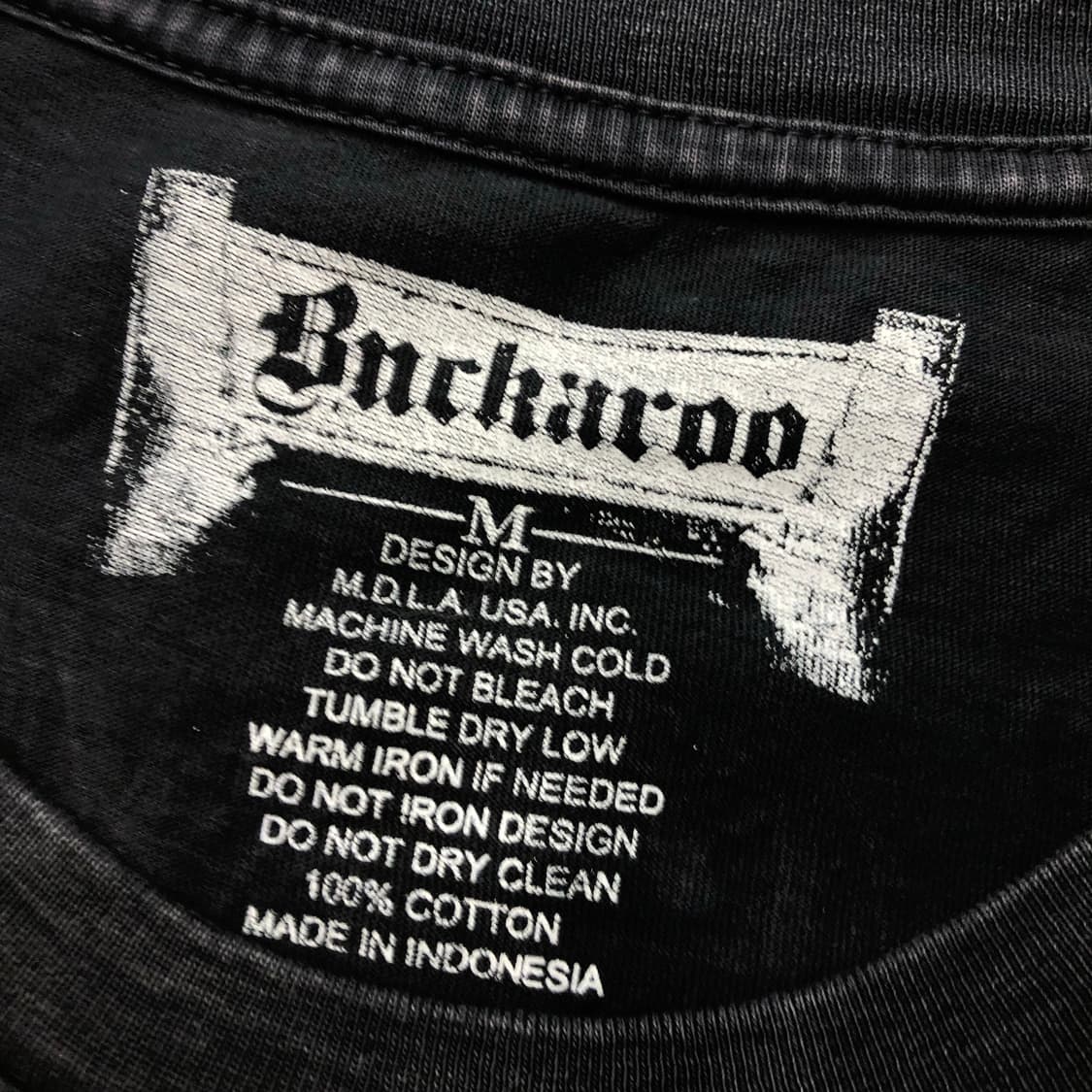 버커루 Y2K 오리엔탈 펑크 티셔츠 상품이미지4