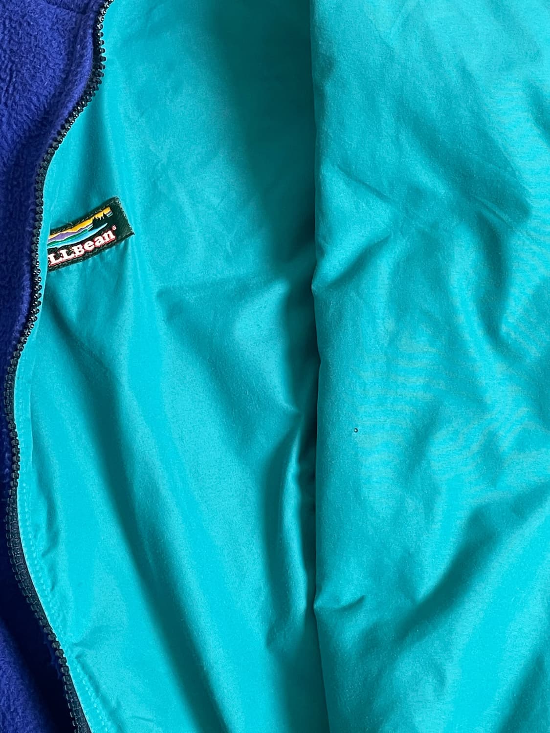 엘엘빈 웜업자켓 xl  made usa 상품이미지8