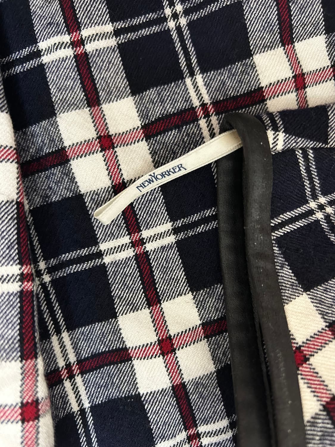 뉴요커 빈티지 체크 스커트 상품이미지3