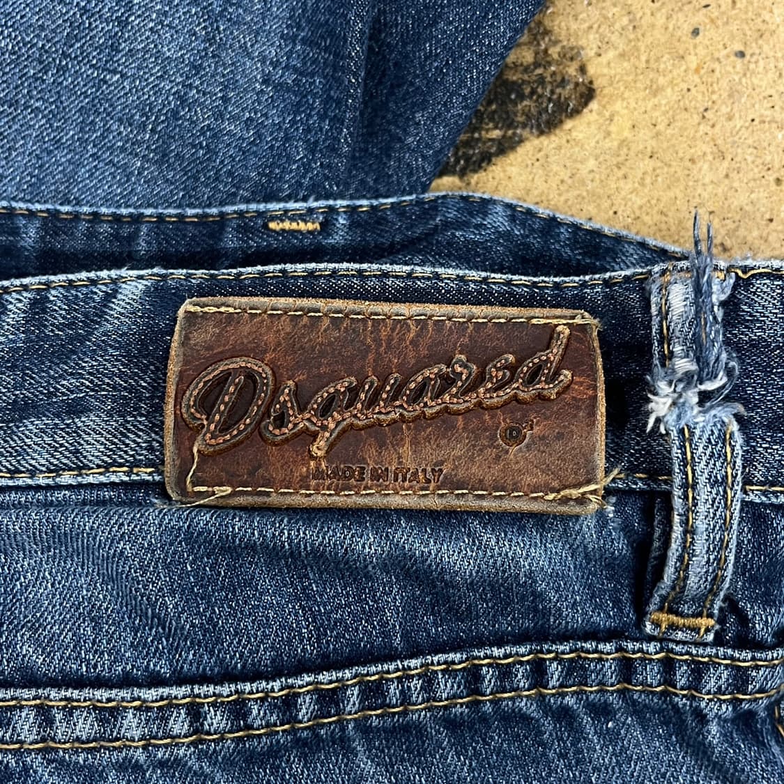 [정품/48] Dsquared2 디스퀘어드 블루 데님 청바지 b19 상품이미지5