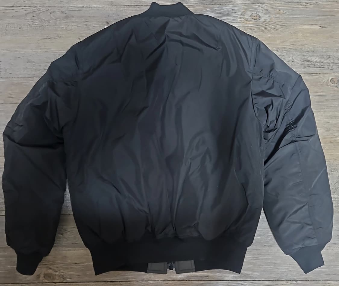 쇼트 뉴욕 리버시블 마원 봄버 자켓 블랙 M 상품이미지2