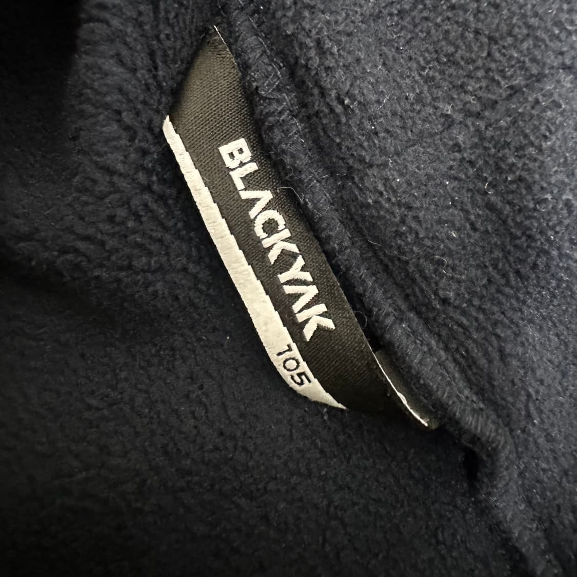 블랙야크 반집업 기모 긴팔티셔츠 105(XL) 상품이미지8