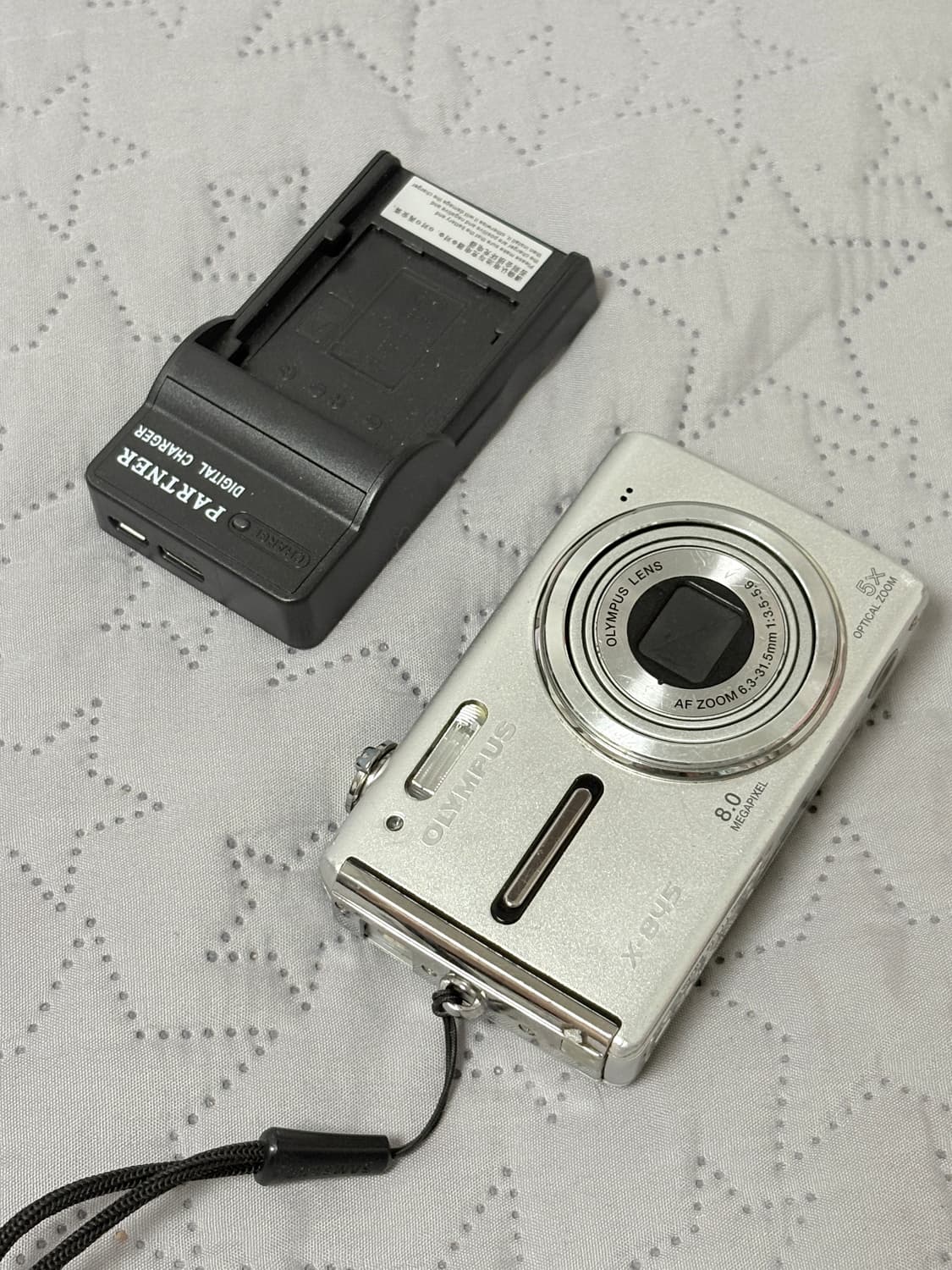 올림푸스 x-845 디카 디지털카메라 실버 상품이미지1