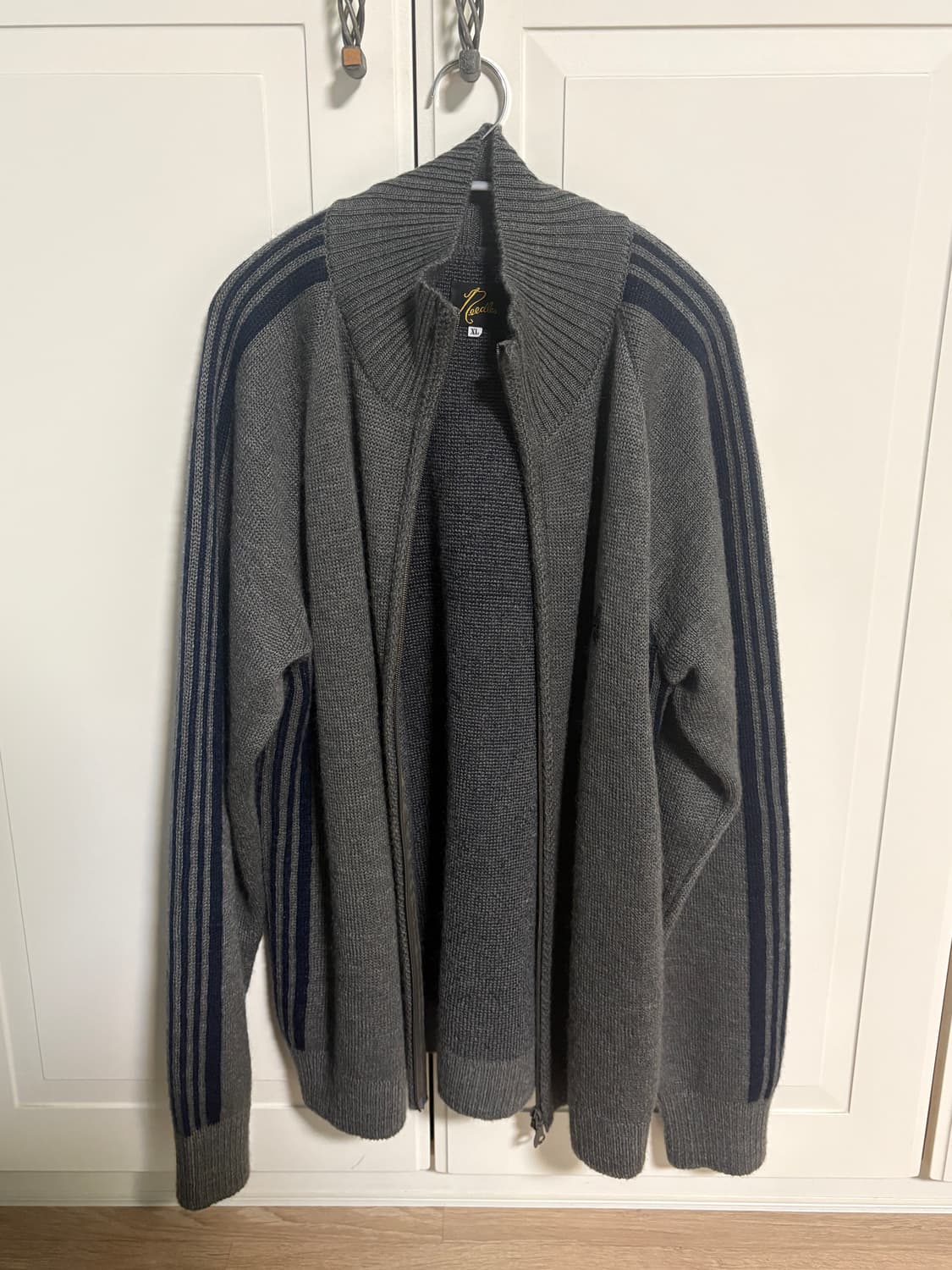 [XL] 니들스x빔즈 모헤어 트랙 자켓 그레이 상품이미지1