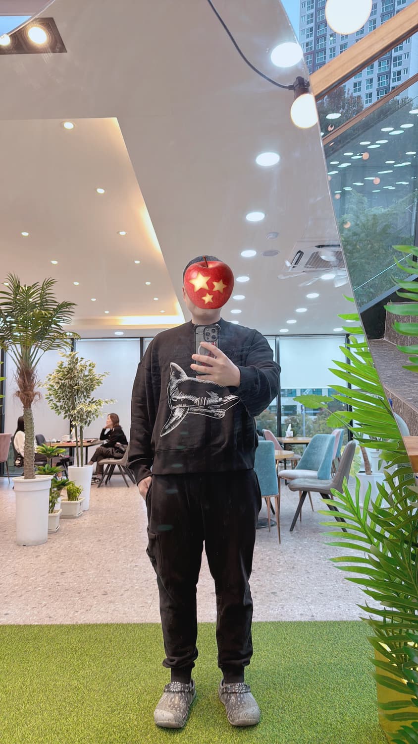 팜엔젤스 리미티드 에디션 개체 최고 상어 자수 맨투맨 새상품 상품이미지6