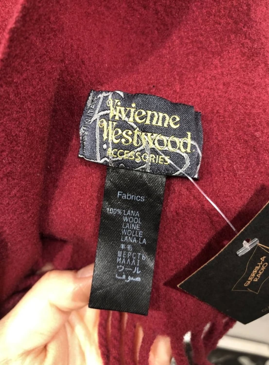 [8487]Vivienne Westwood wine muffler 상품이미지5