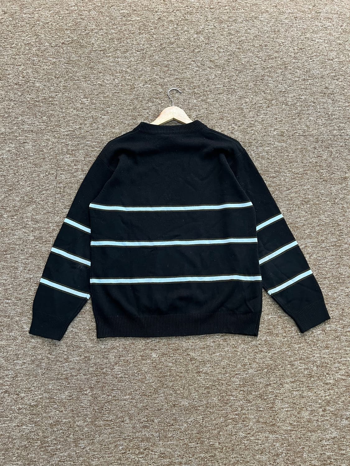 라코스테 스트라이프 울 니트 M 상품이미지2