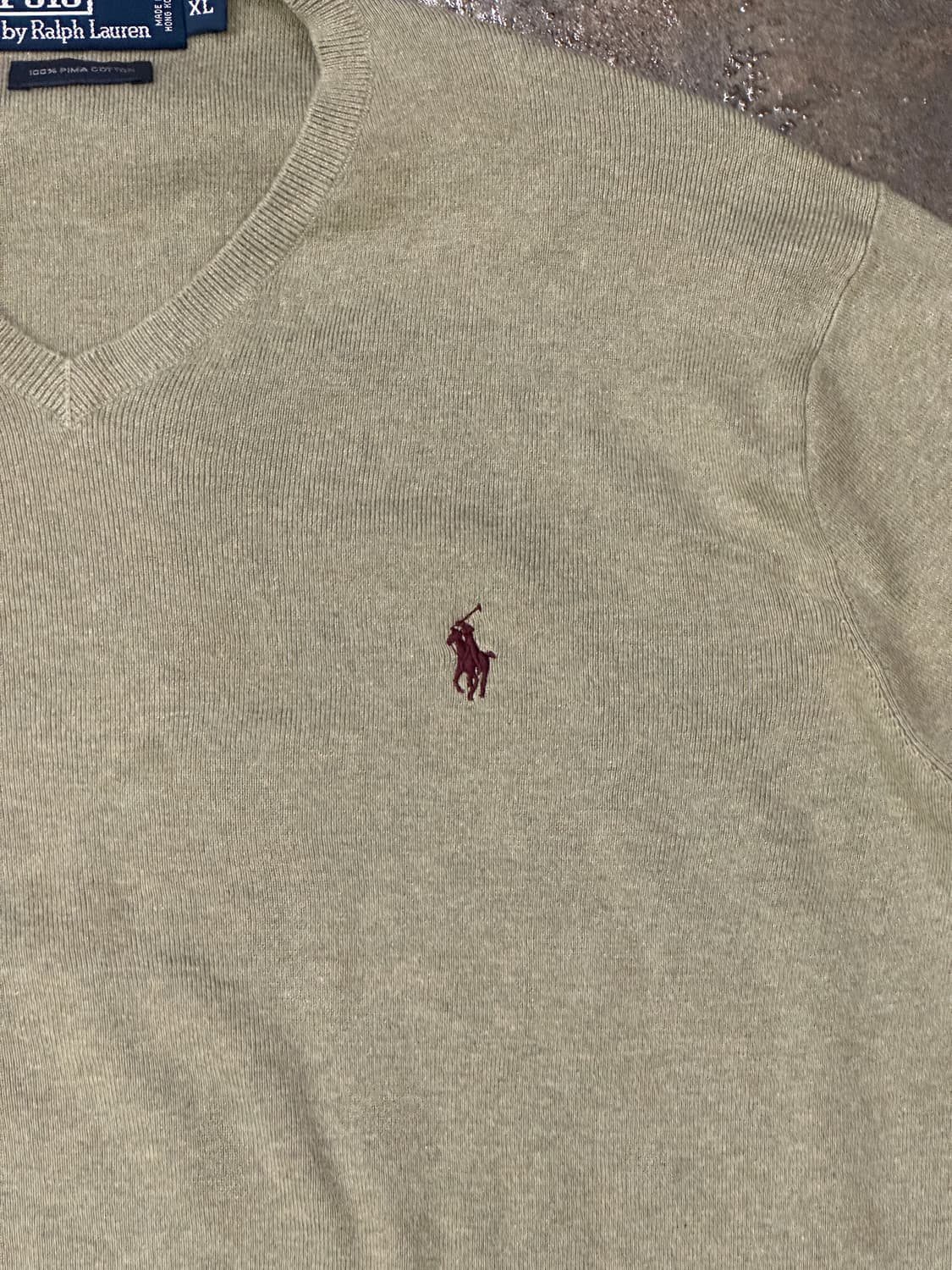 폴로 랄프로렌 브이넥 니트 XL 상품이미지3