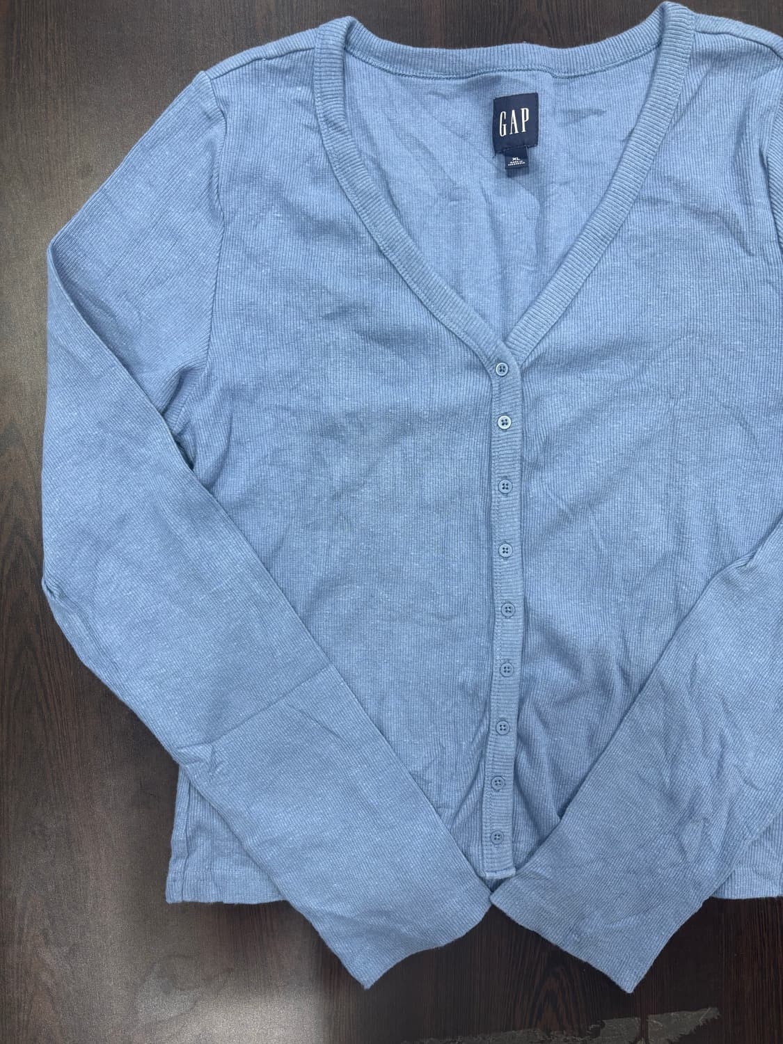 GAP 갭 블루 롱슬리브 가디건 상품이미지3