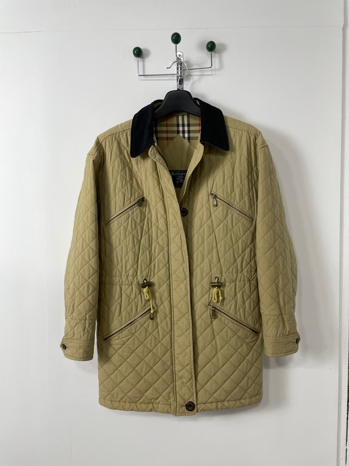 80s 버버리 퀼팅 자켓 상품이미지1