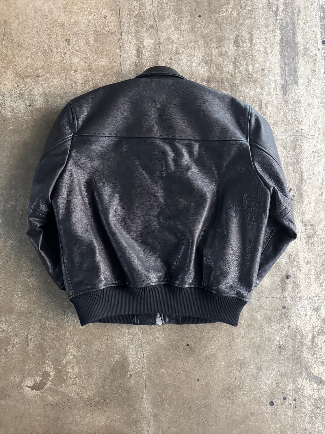 Fw24 스투시 레더 플라이트 자켓 상품이미지7