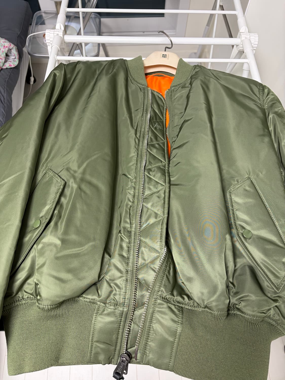(상태 s급) 알파인더스트리 MA-1 FLIGHT JACKET Lsize 상품이미지3