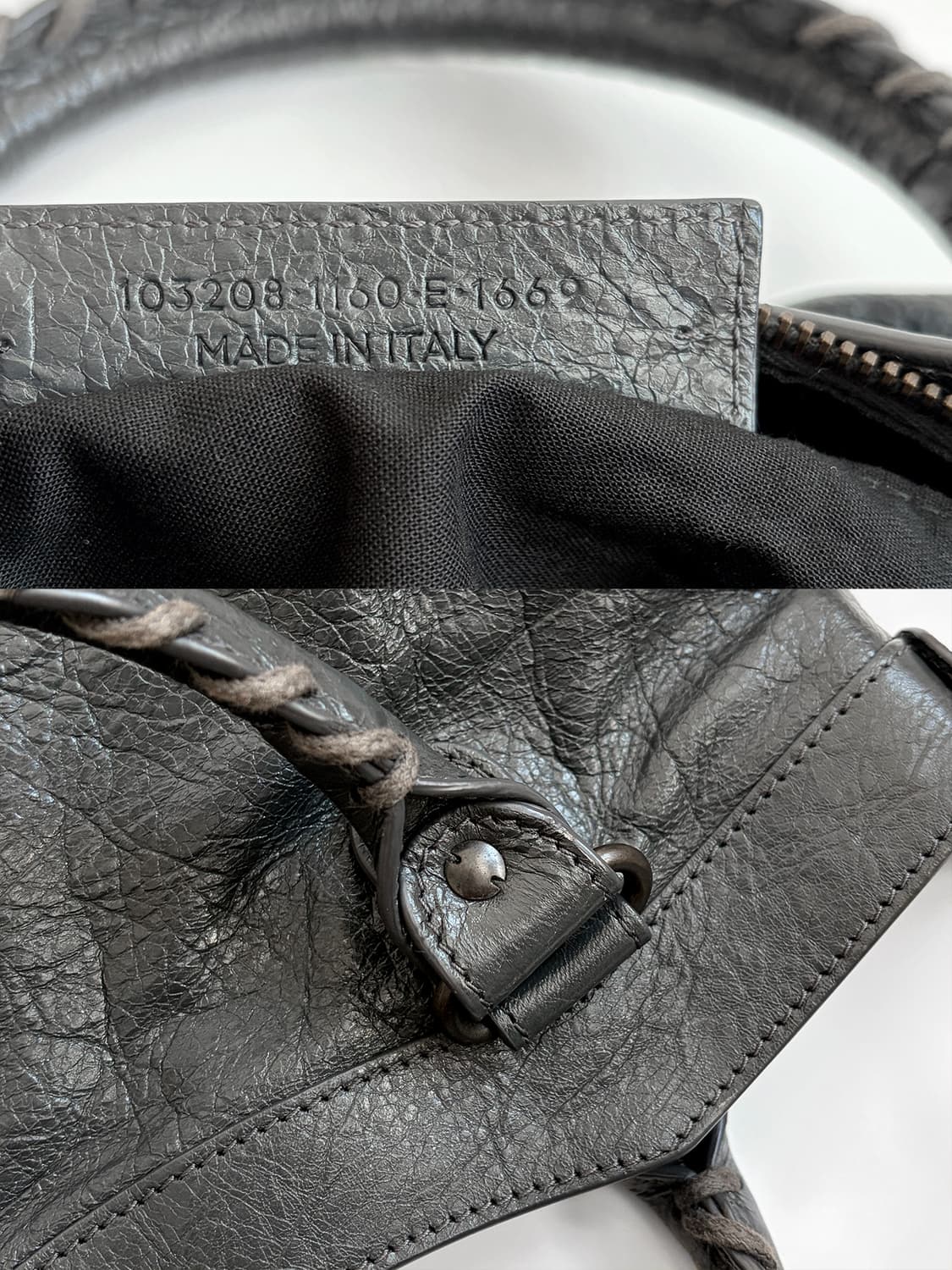 발렌시아가 클래식 퍼스트백 판매합니다. 상품이미지7