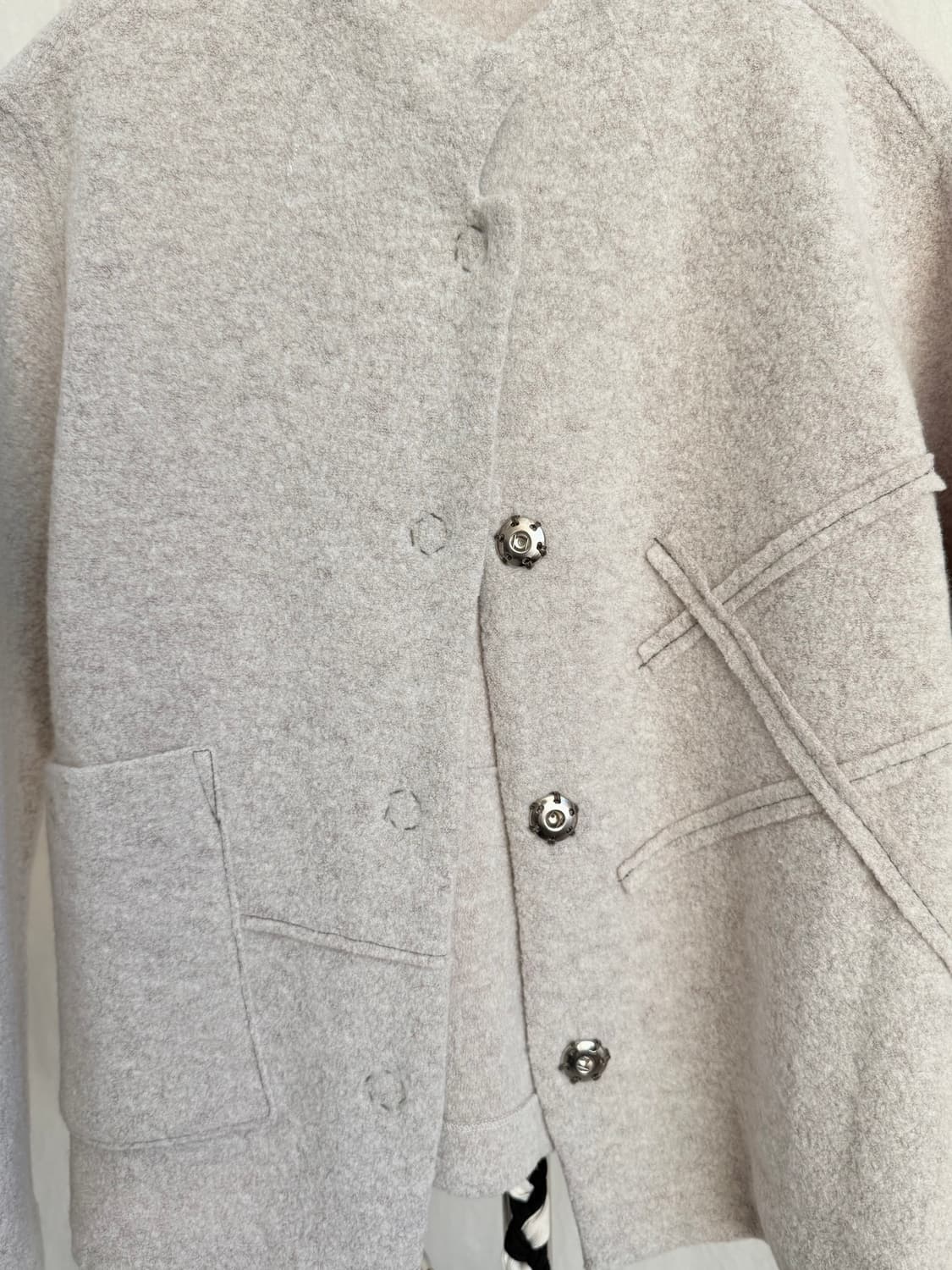 Keiko Kishi 패치워크 자켓 상품이미지5