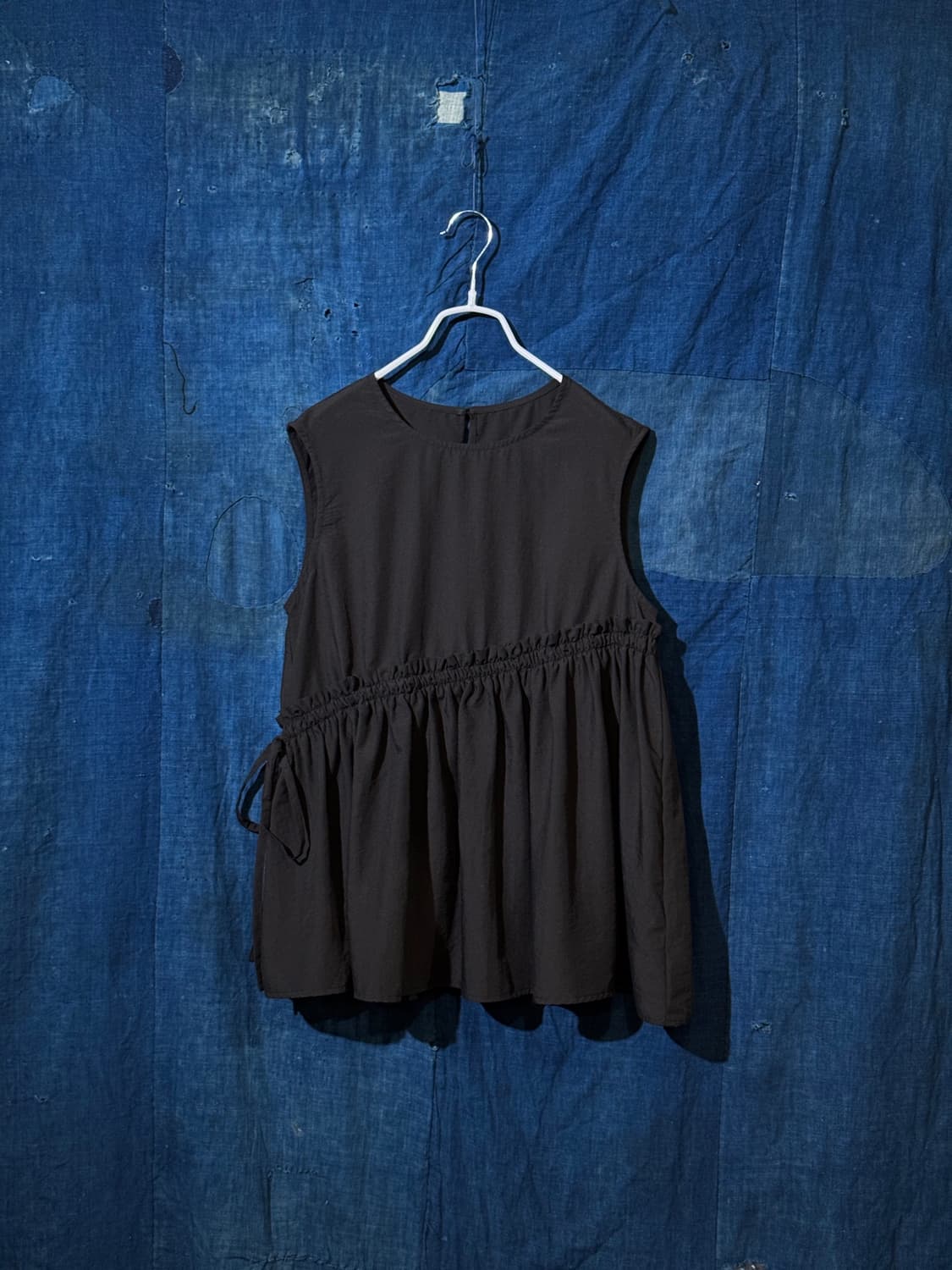 44-55 ) Japanese Vintage Shiring Blouse 상품이미지4