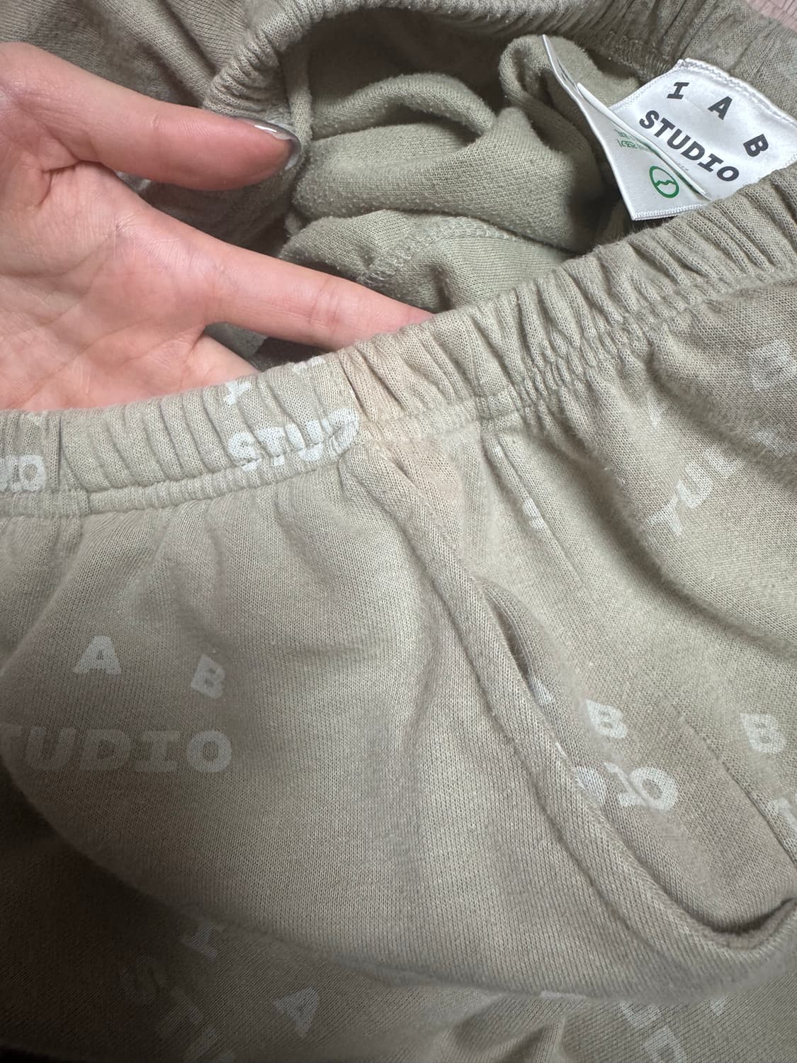 아이앱 스튜디오 파자마 세트(크림 구매) 상품이미지4