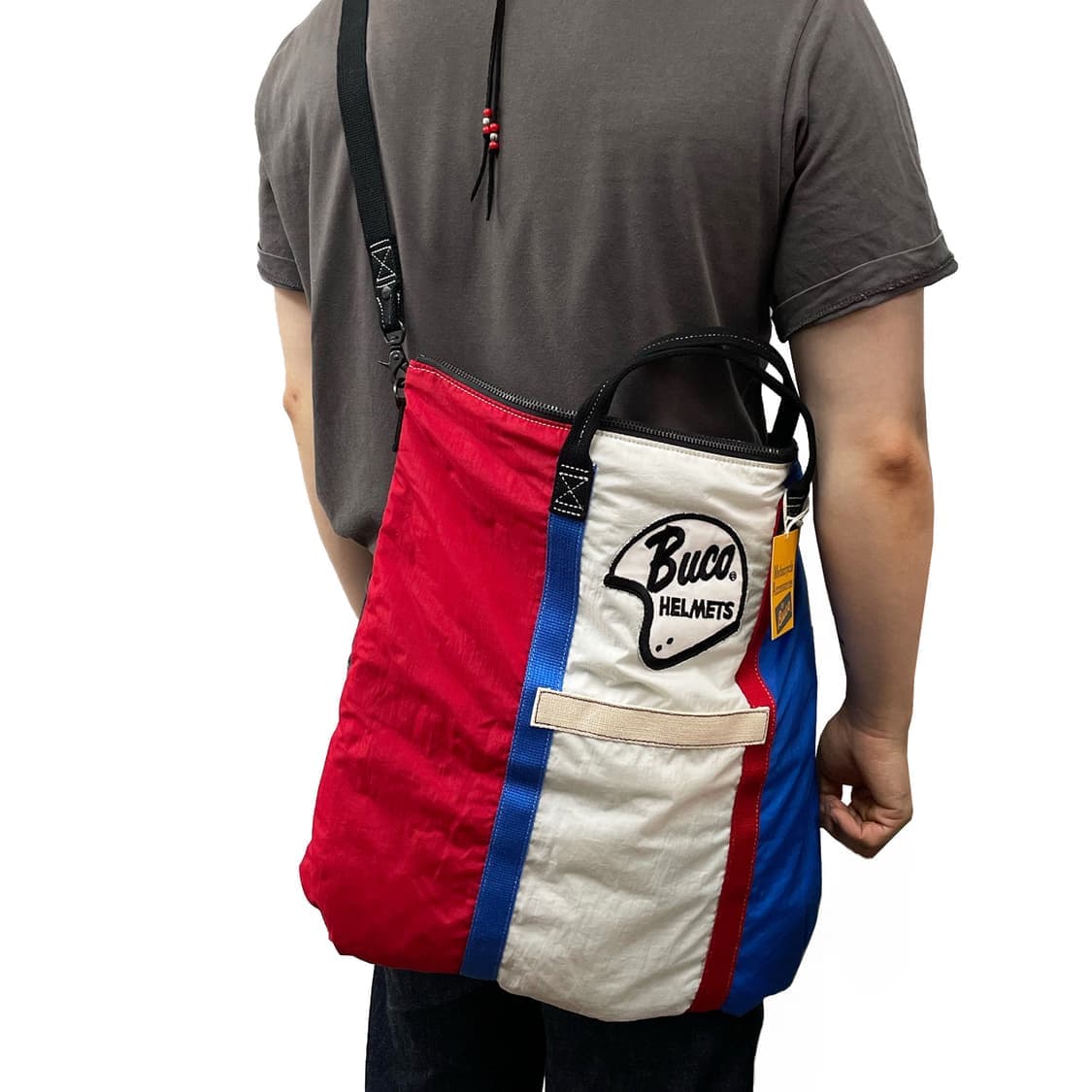 부코 by 리얼 맥코이 트리컬러 헬맷백 상품이미지5
