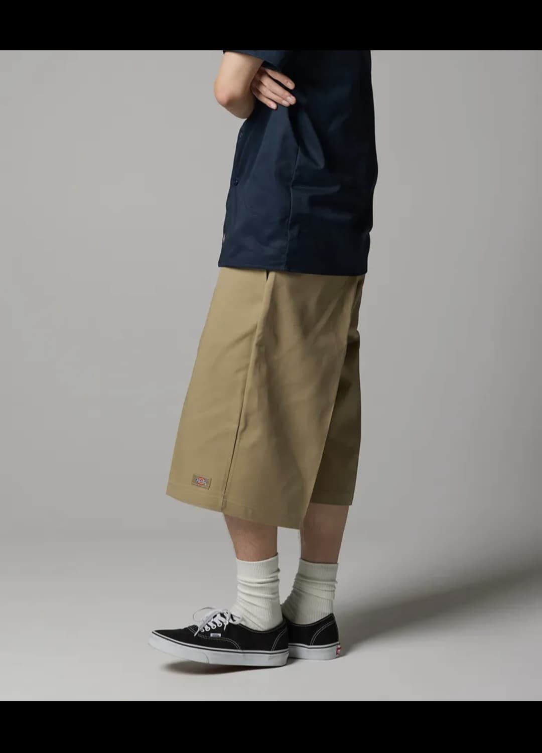 디키즈 루즈핏 워크쇼츠 카키 상품이미지1