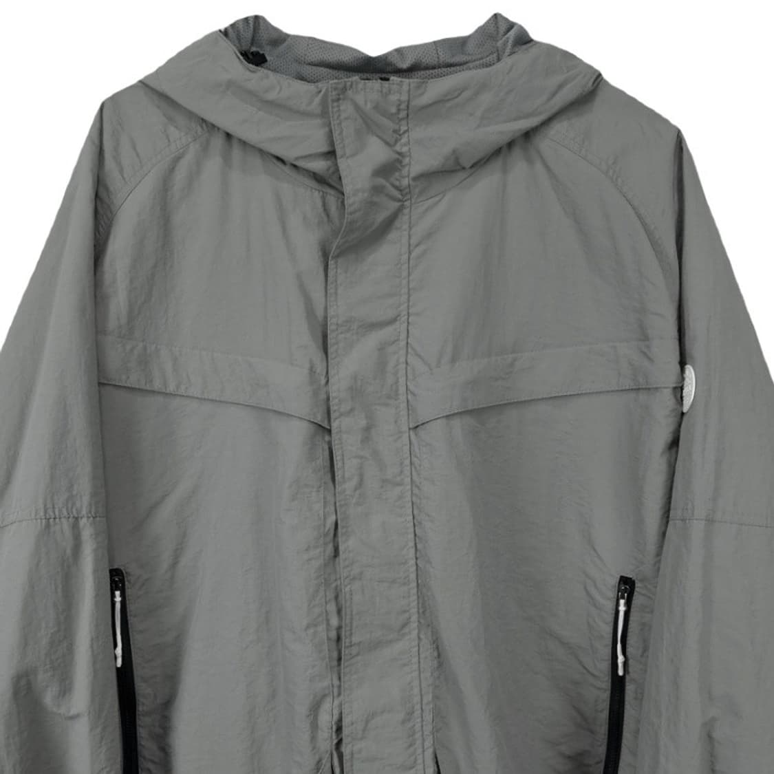 [트래블] 오버시이즈 후드 바람막이 자켓 그레이 M18275 상품이미지4