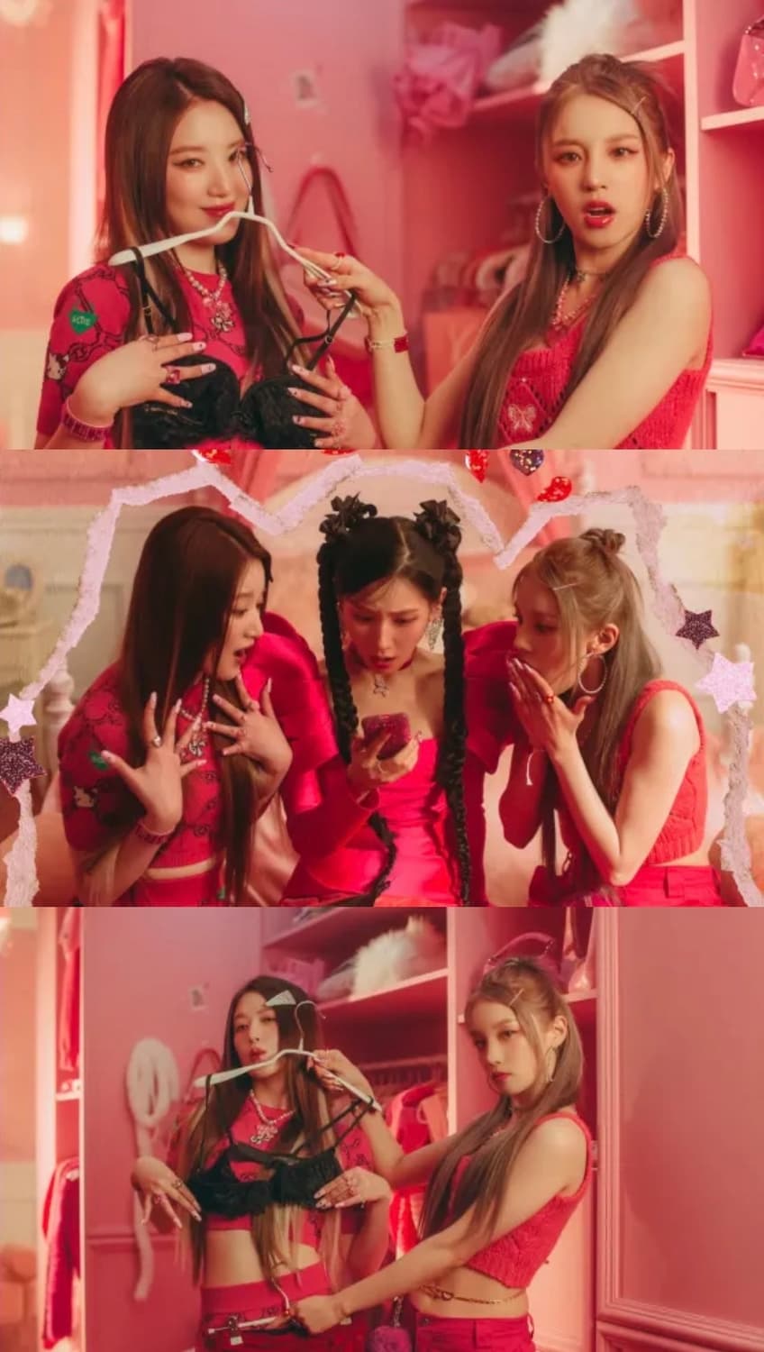 연예인착용 ) 하트 크리스탈 볼드 링 상품이미지4