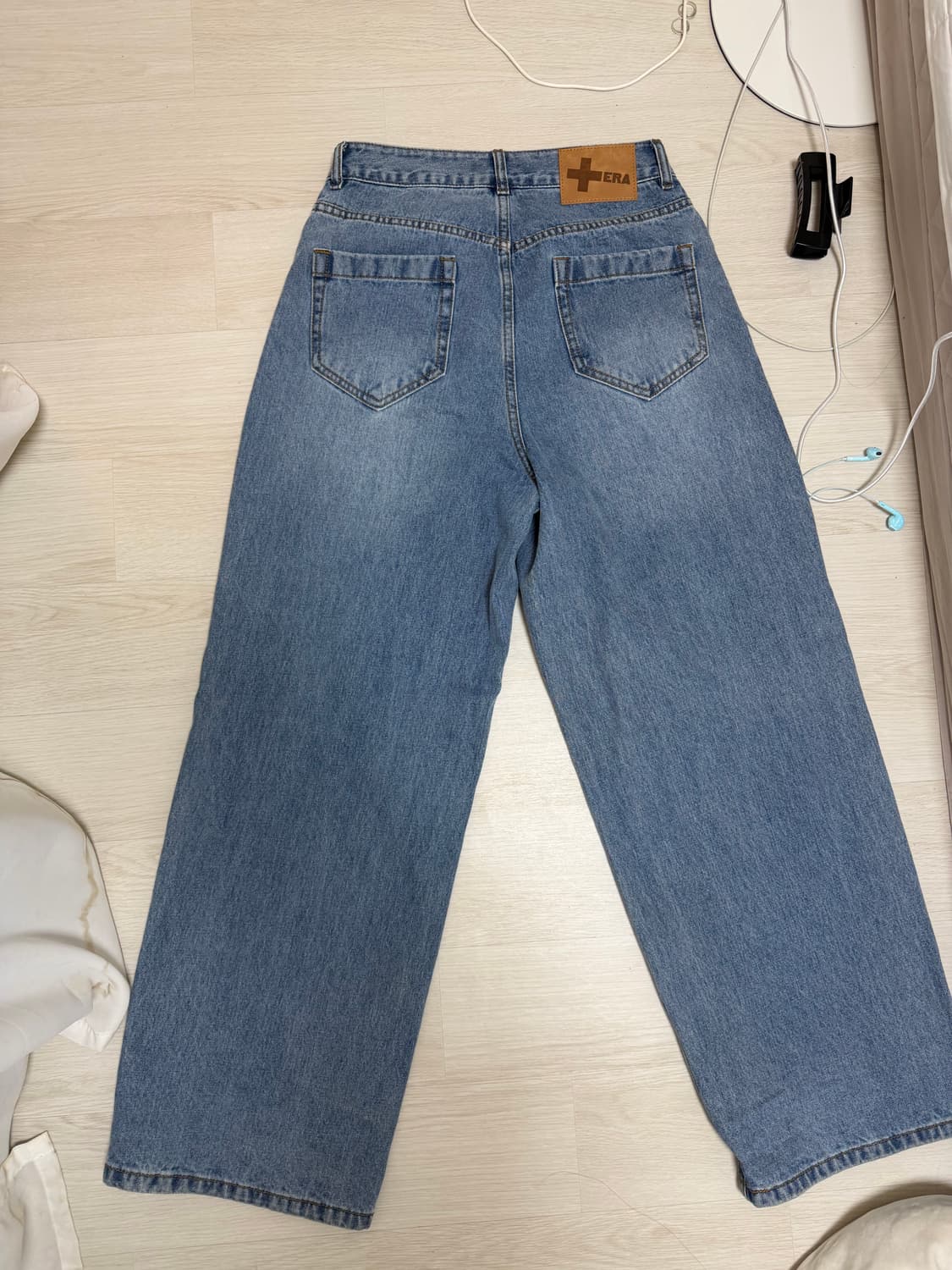 era 와이드데님 라이트블루 S 제니 데님 상품이미지9