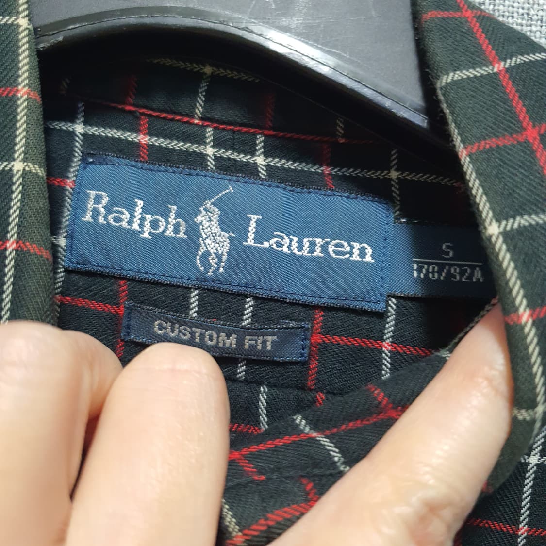 폴로랄프로렌 남성 커스텀핏 체크 긴팔 셔츠  상품이미지5