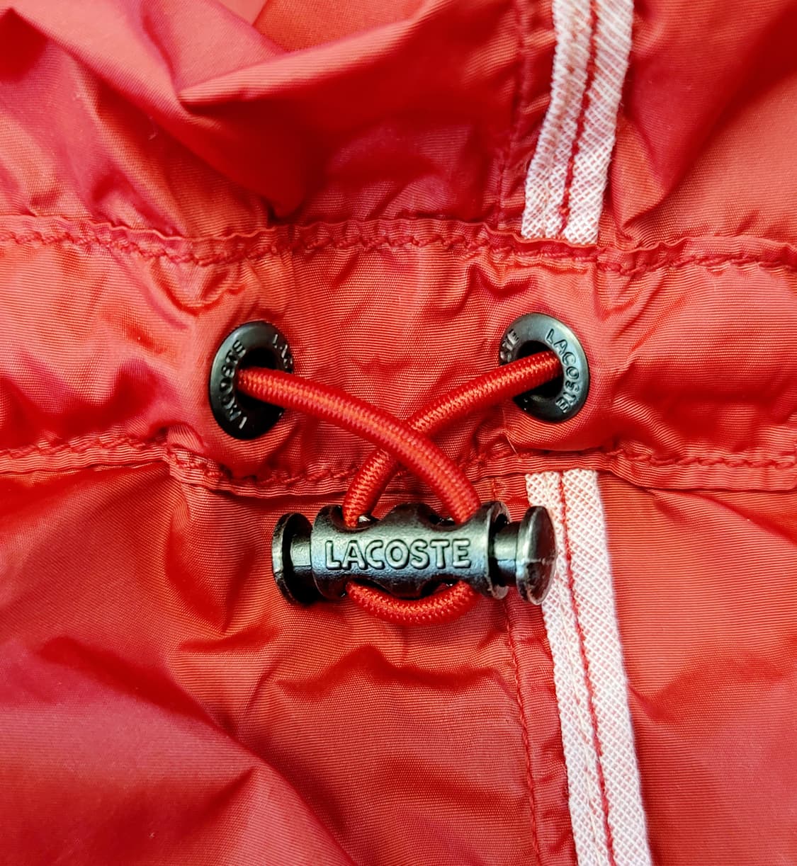 라코스테(LACOSTE) 초경량 후드 헨리넥 바람막이자켓(점퍼) 판매 상품이미지7