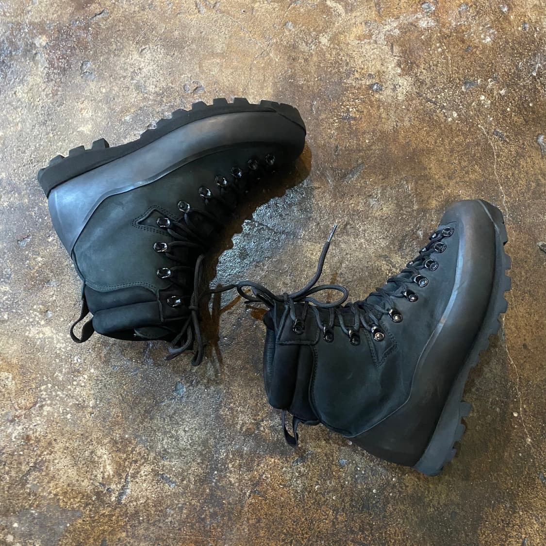 (42) 논네이티브 레더 레이스업 부츠 상품이미지5