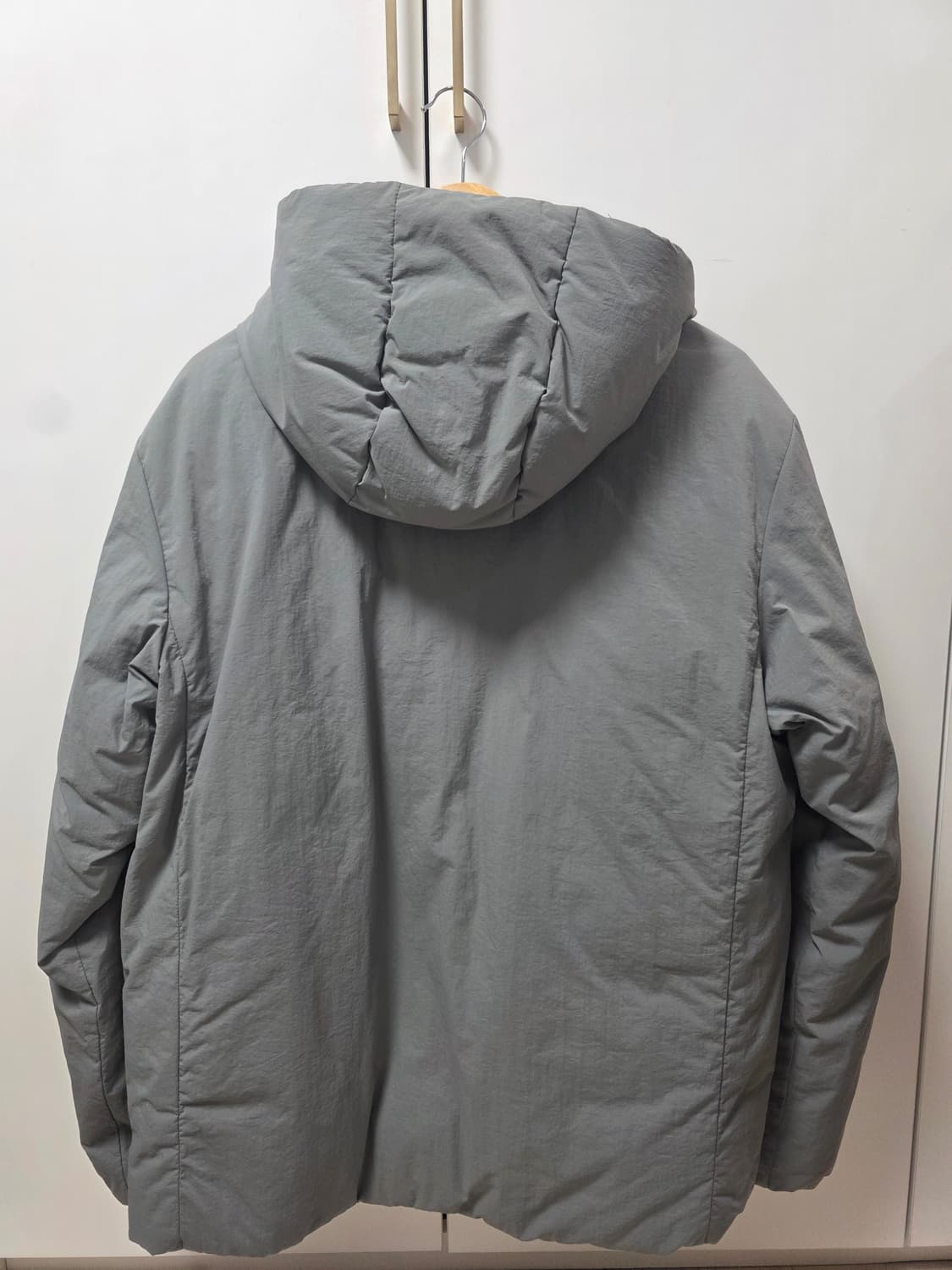 스노우피크 랜드 후드 다운 자켓 다크그레이 [XL] 상품이미지2