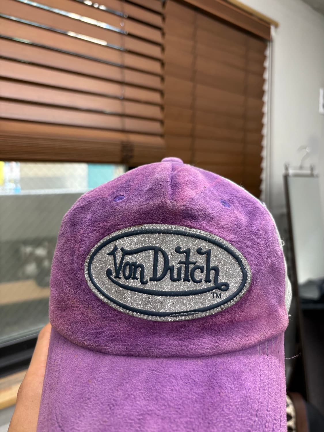 VonDutch 본더치 벨벳 볼캡 모자 상품이미지2