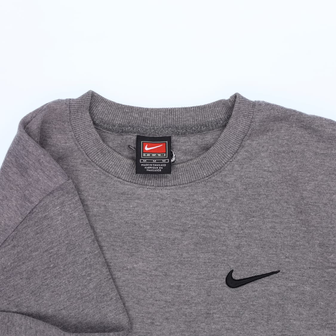 M 나이키 솔로스우시 그레이 맨투맨 티셔츠 N7334 상품이미지3