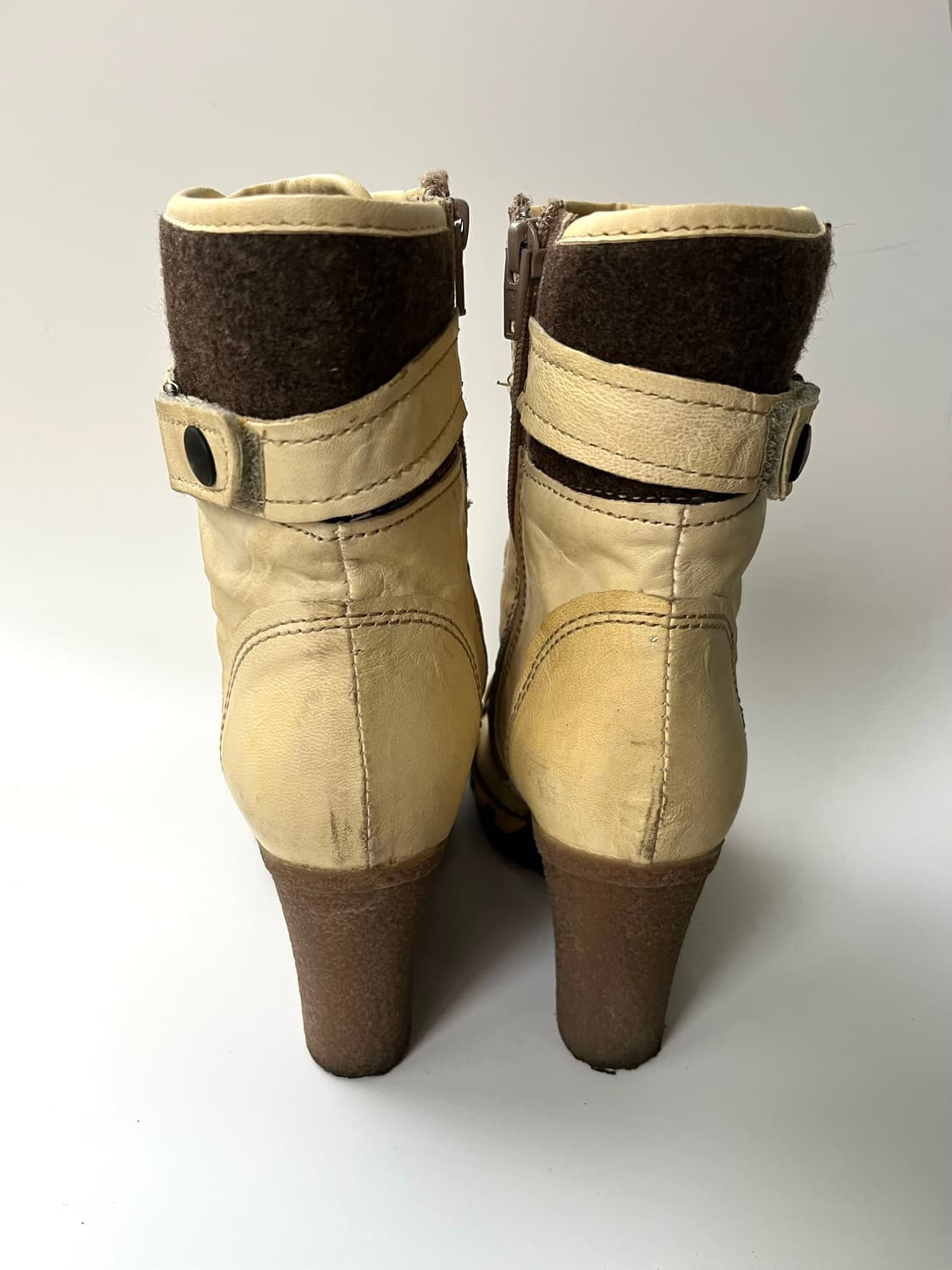 Vintage wedge boots 상품이미지4