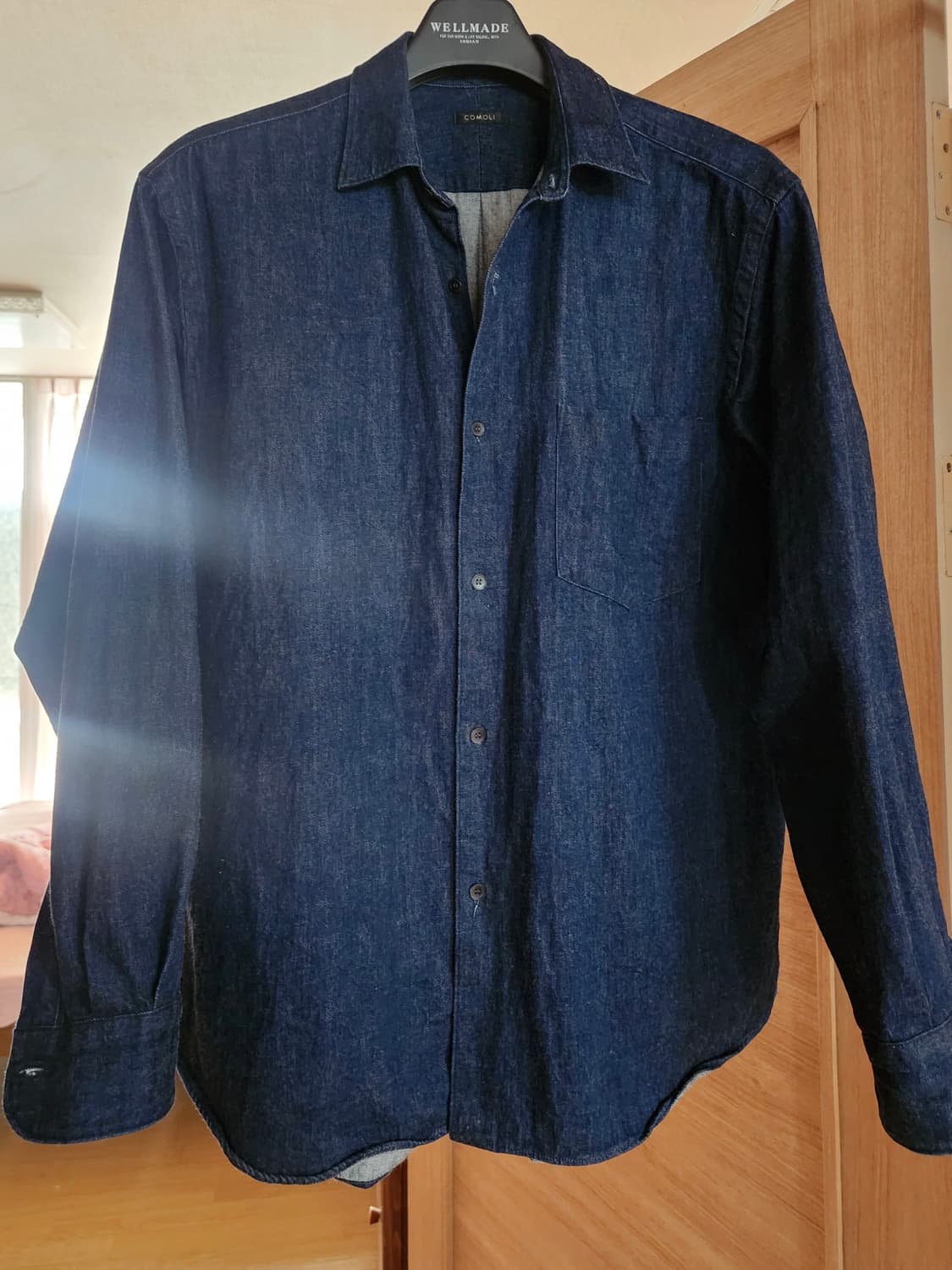코모리 데님 셔츠 상품이미지2