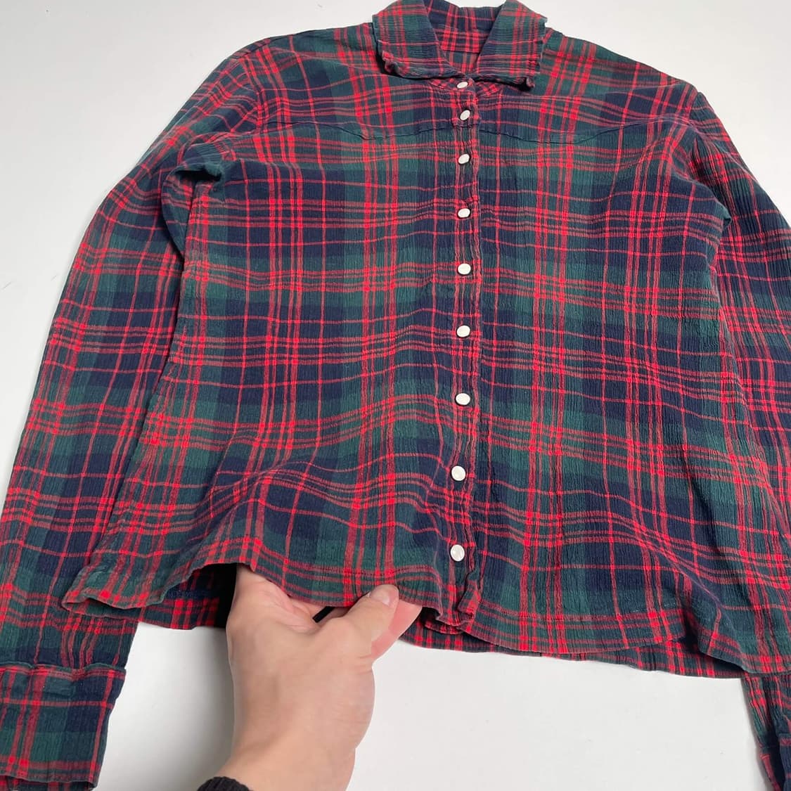 Tsumori chisato 코튼 플리츠 셔츠 상품이미지4