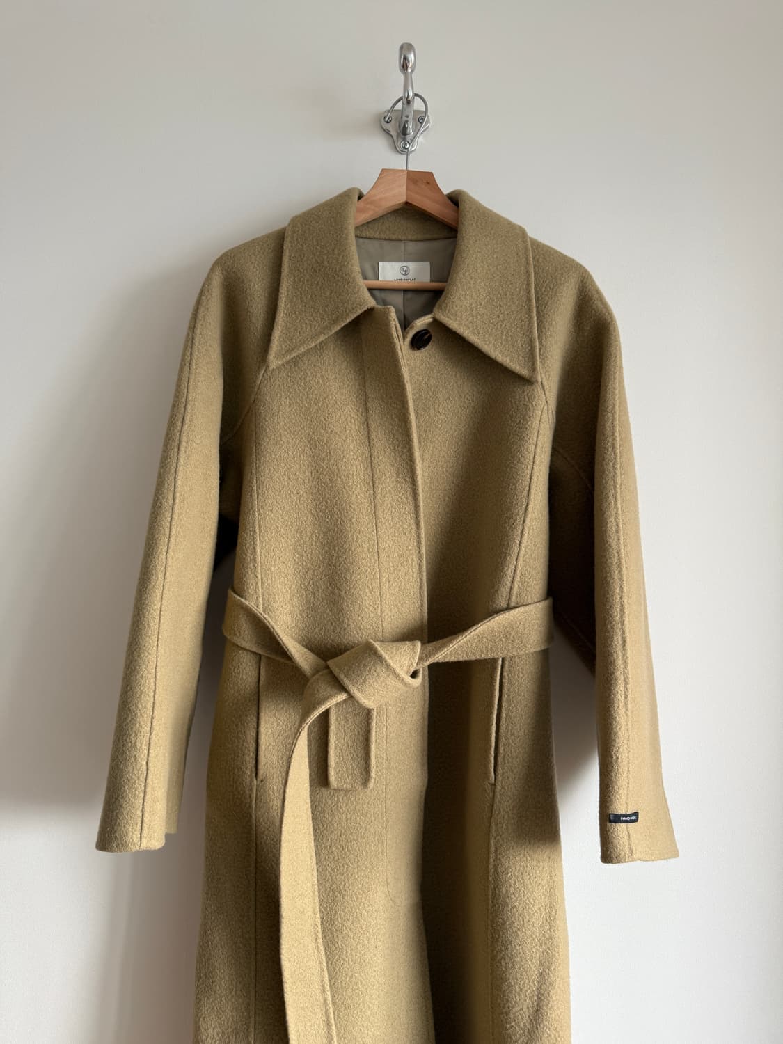 런던플랏(LONDONFLAT) 핸드메이드 울 코트(울마크) 상품이미지3