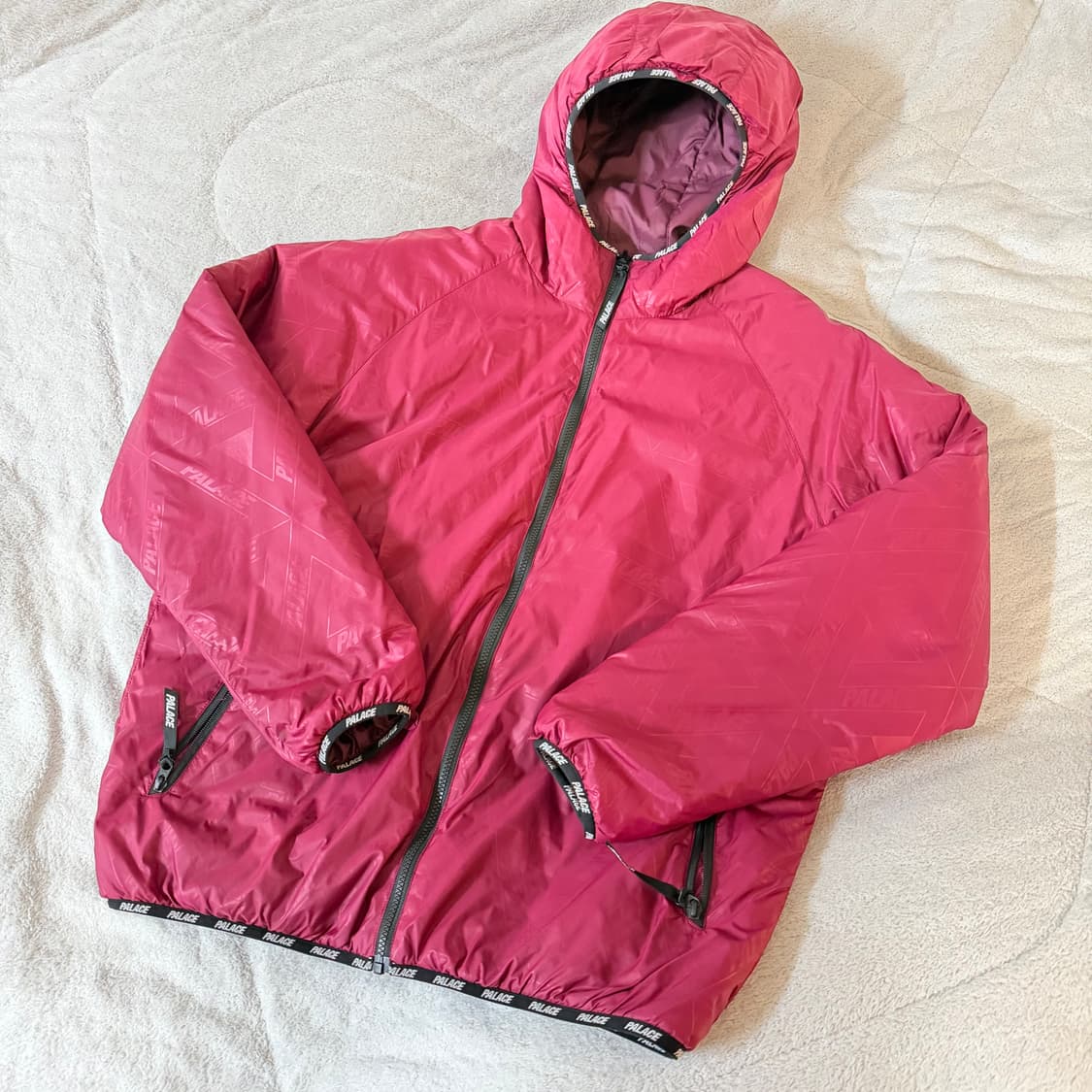 [XL] 팔라스 3M 신슐레이트 리버시블 패킹 자켓 버건디 상품이미지1