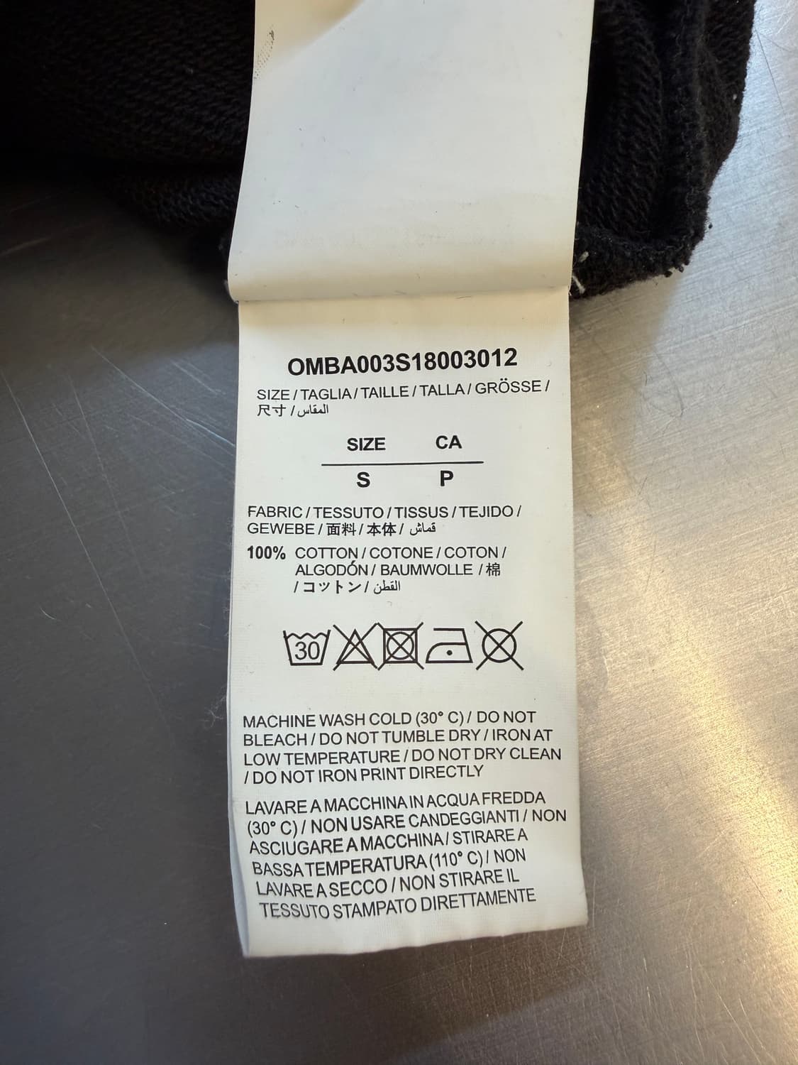 오프화이트 모나리자 크루넥 맨투맨 상품이미지5