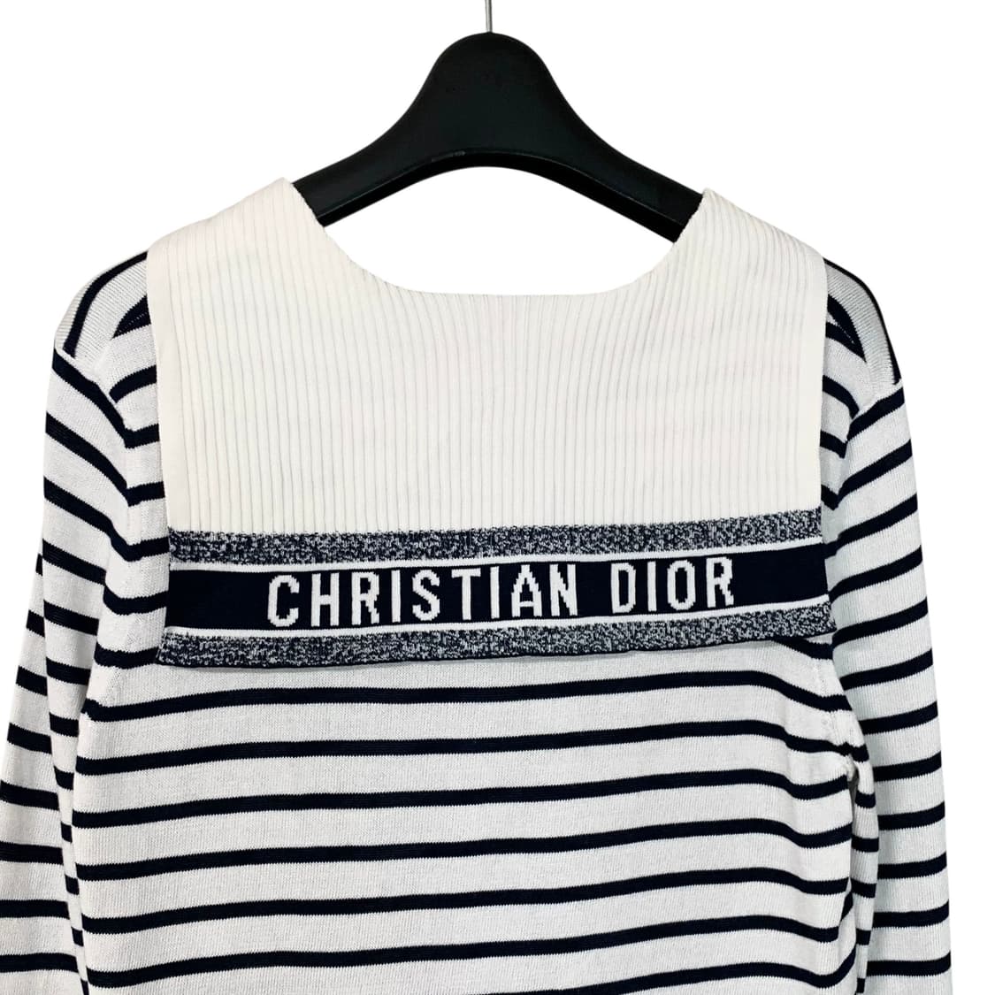 크리스찬 디올 마리니에르 스트라이프 세일러 카라 니트 스웨터 상품이미지3