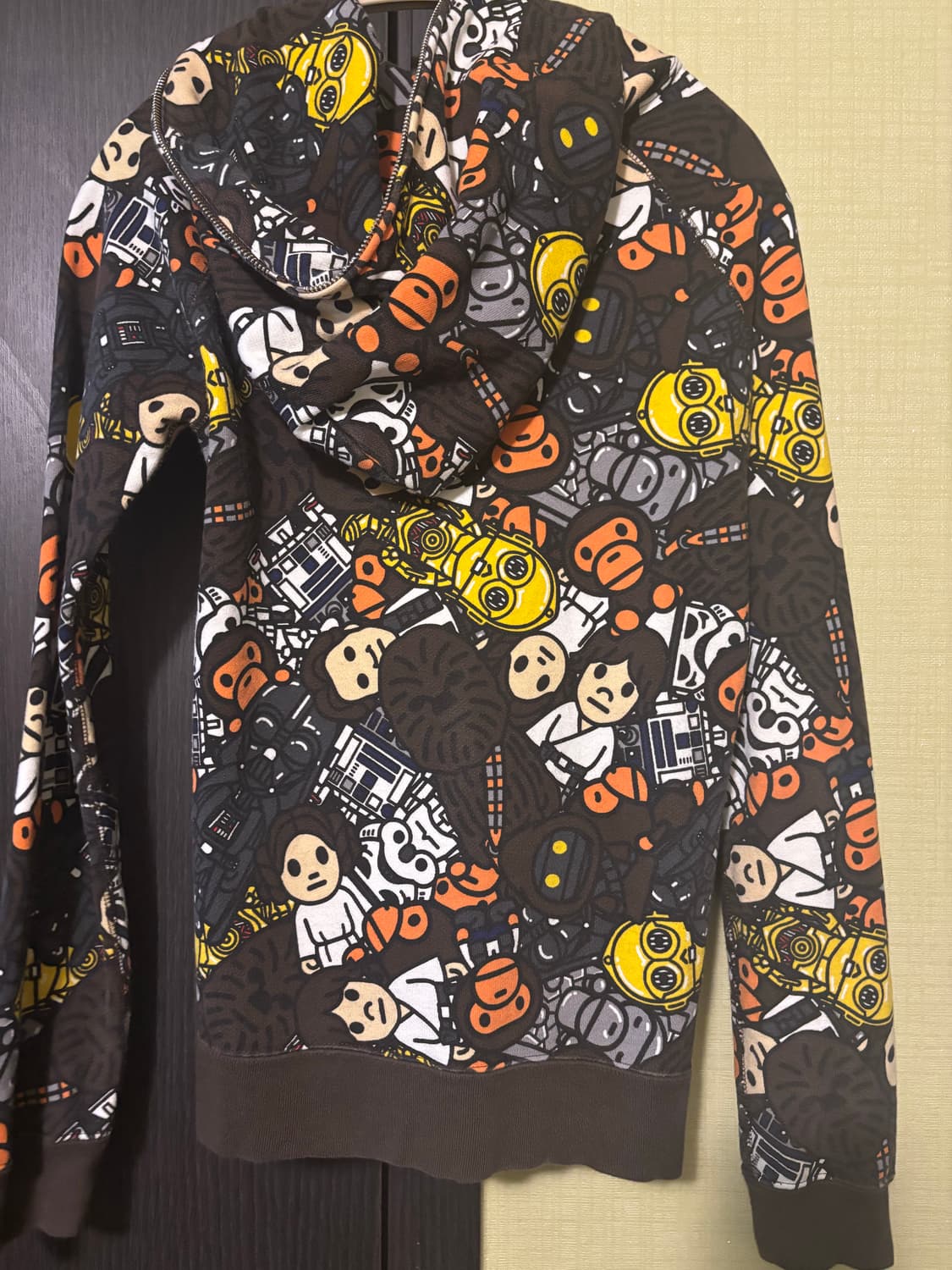 베이프 마일로 스타워즈 콜라보 후드집업 상품이미지2