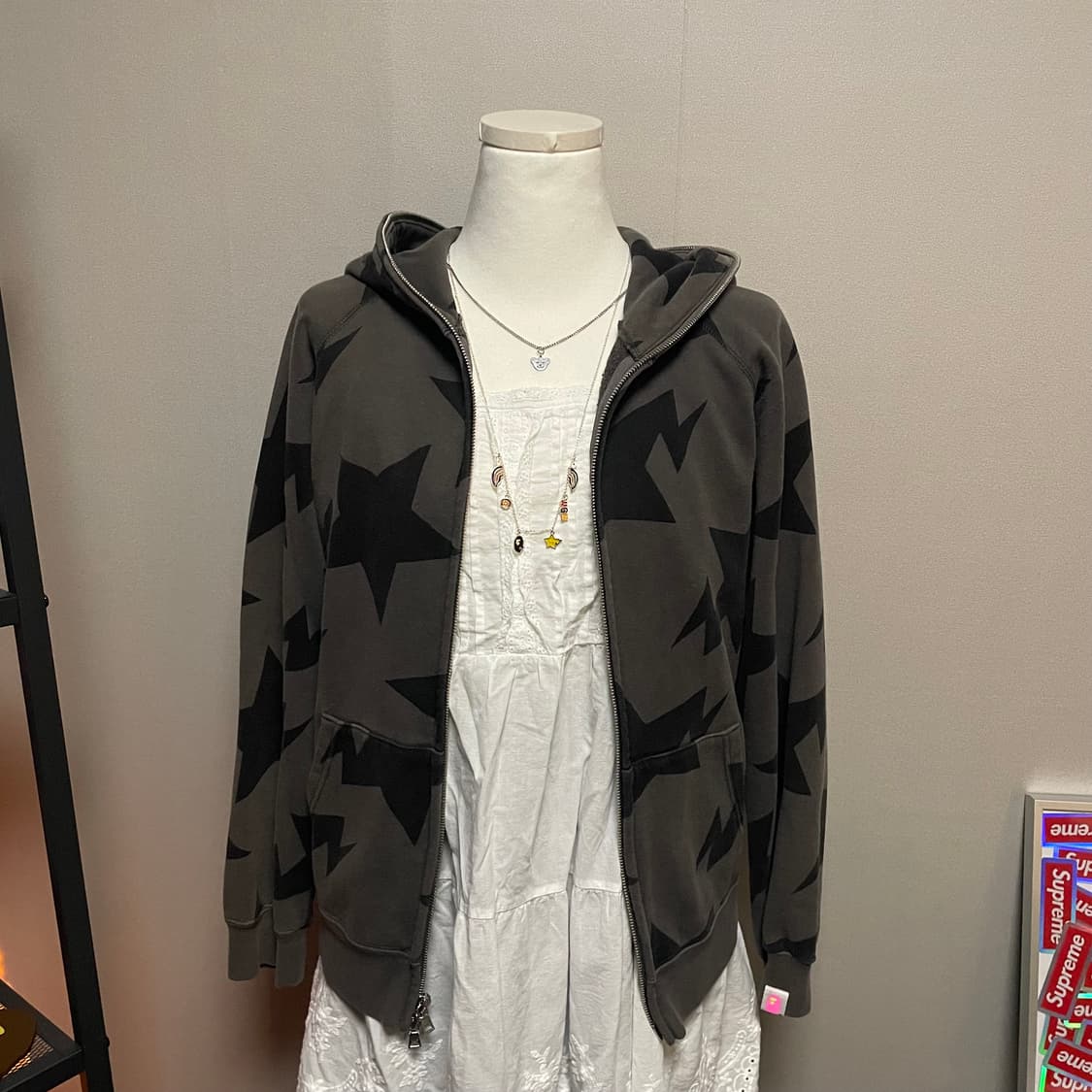 베이프 스타 집업 상품이미지4