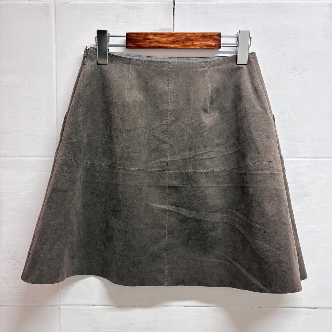 Ray BEAMS 스웨이드 미니 스커트  상품이미지4