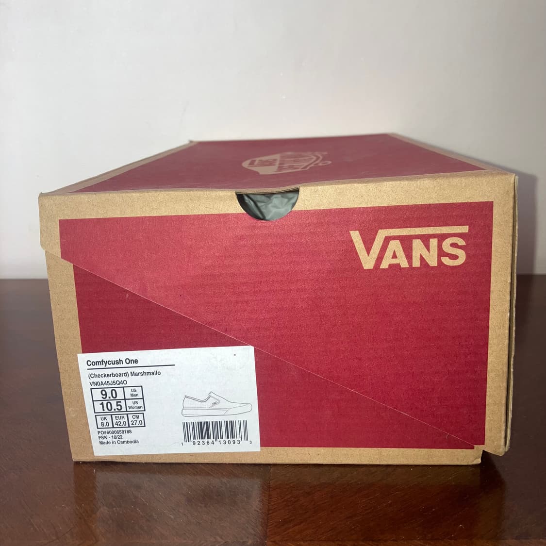 반스 컴피쿠시 체커보드 마쉬멜로우 (새상품) 상품이미지6