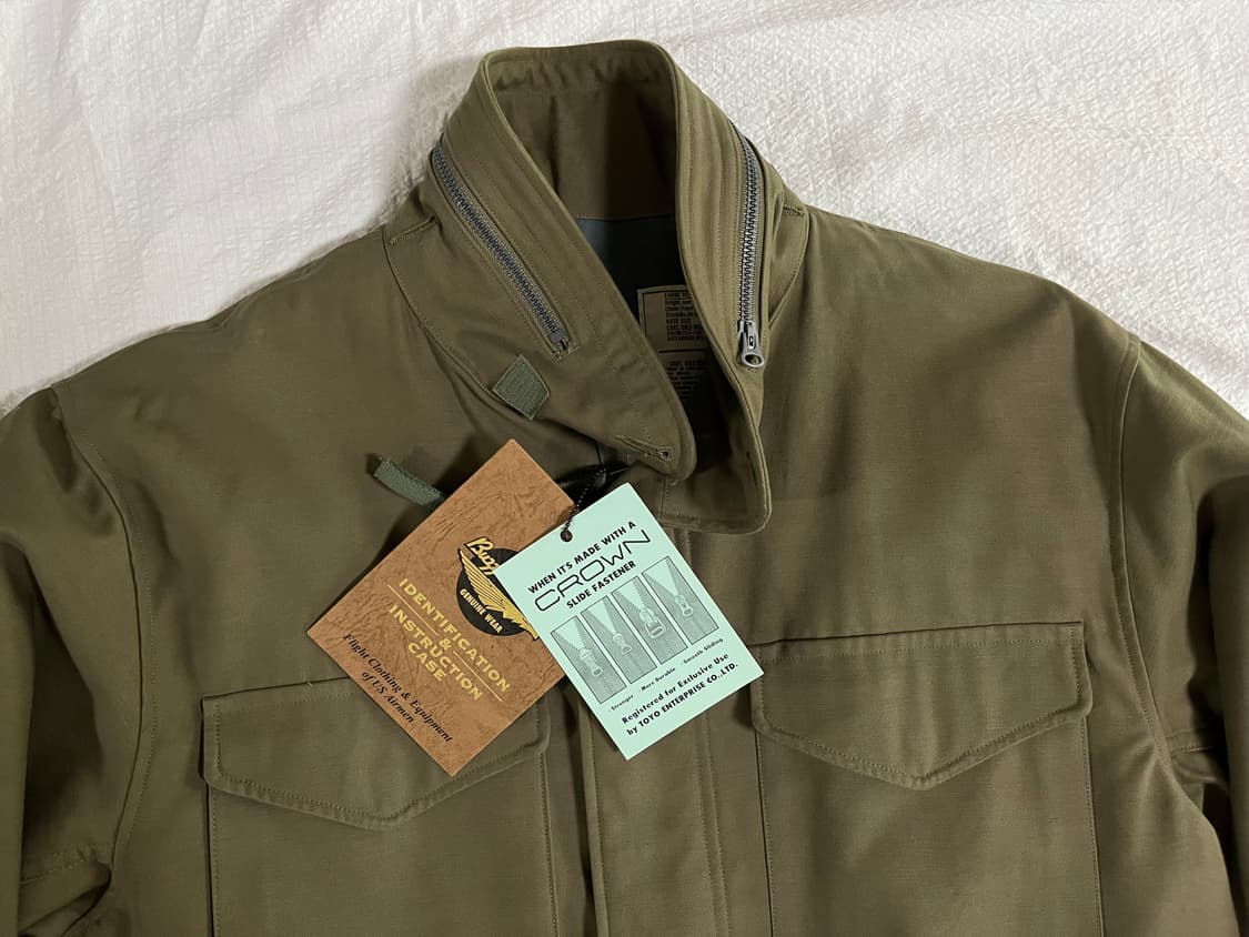 (새상품)버즈릭슨x빔즈x바이닐아카이브 M65 (L사이즈) 상품이미지3