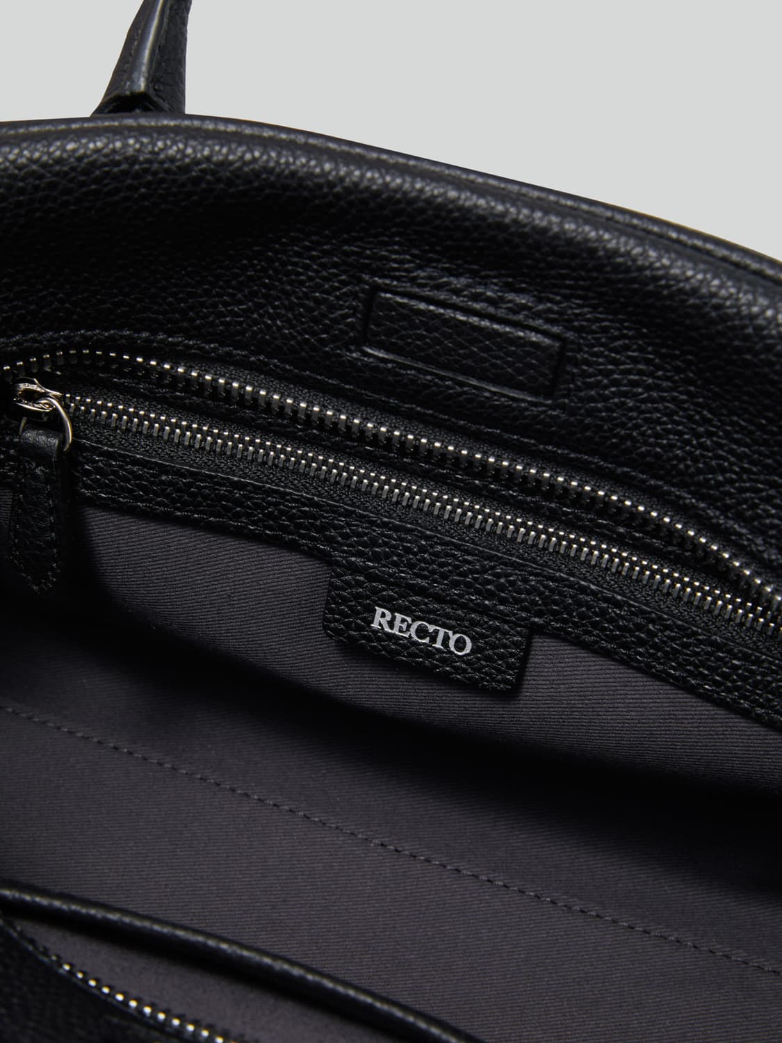렉토 싱글러 토트백 미디엄 블랙 상품이미지6