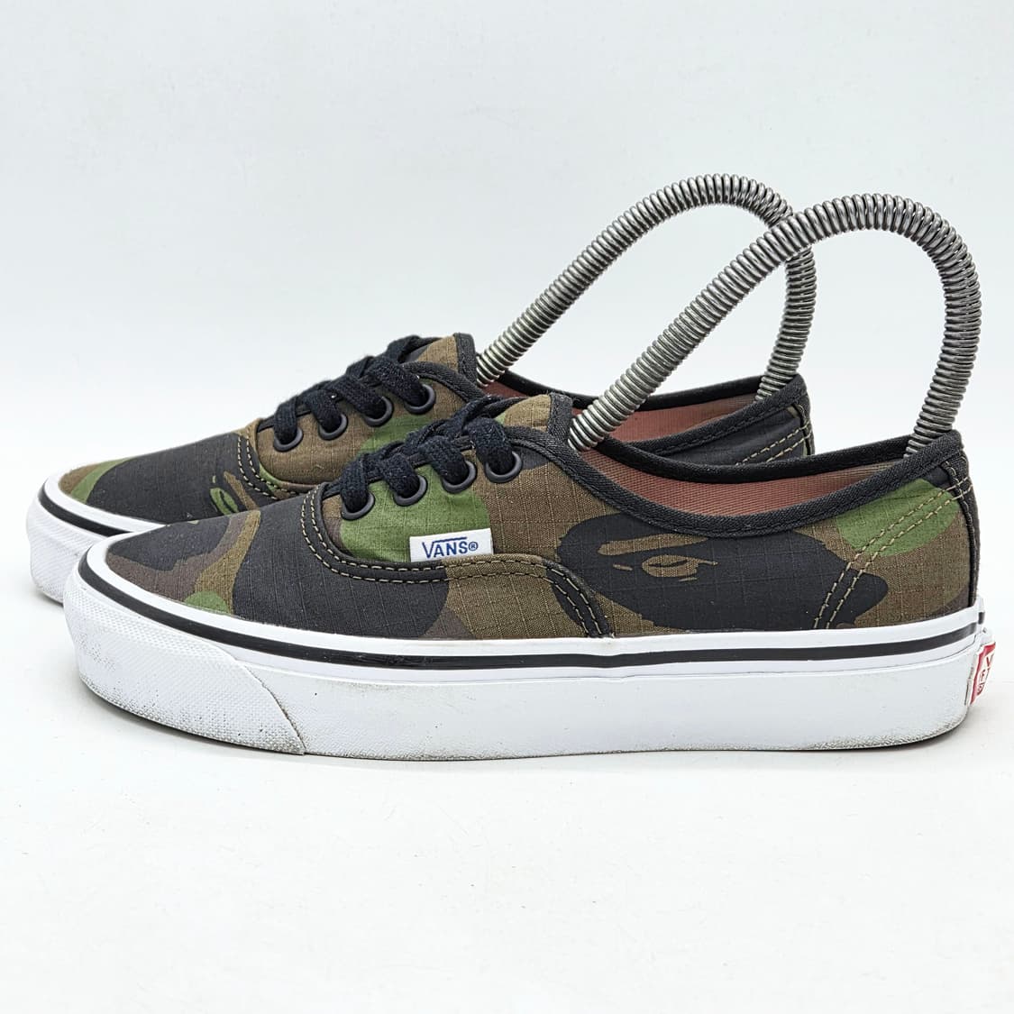 반스 x 베이프 어센틱 44 DX 퍼스트 카모 그린 (225) 상품이미지1