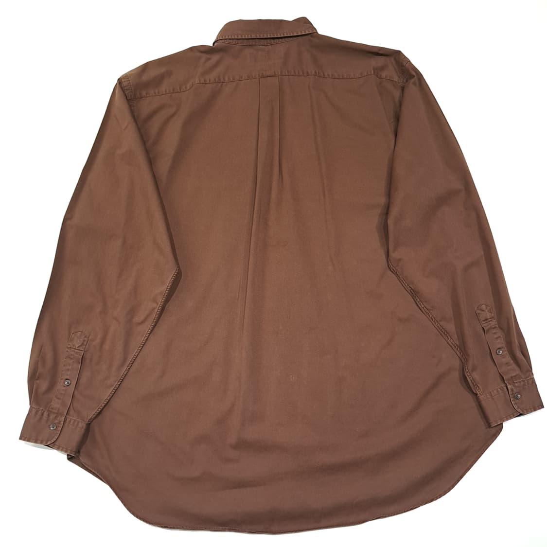 CK074 3XLT 폴로 00s 버튼다운 브라운 셔츠 남방 상품이미지6