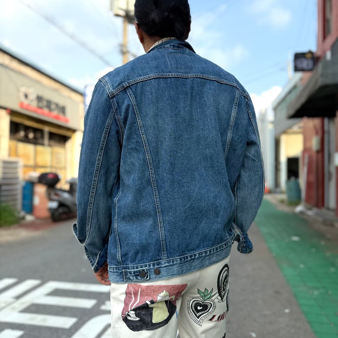 리바이스 72334 데님 트러커 자켓 XL 상품이미지8