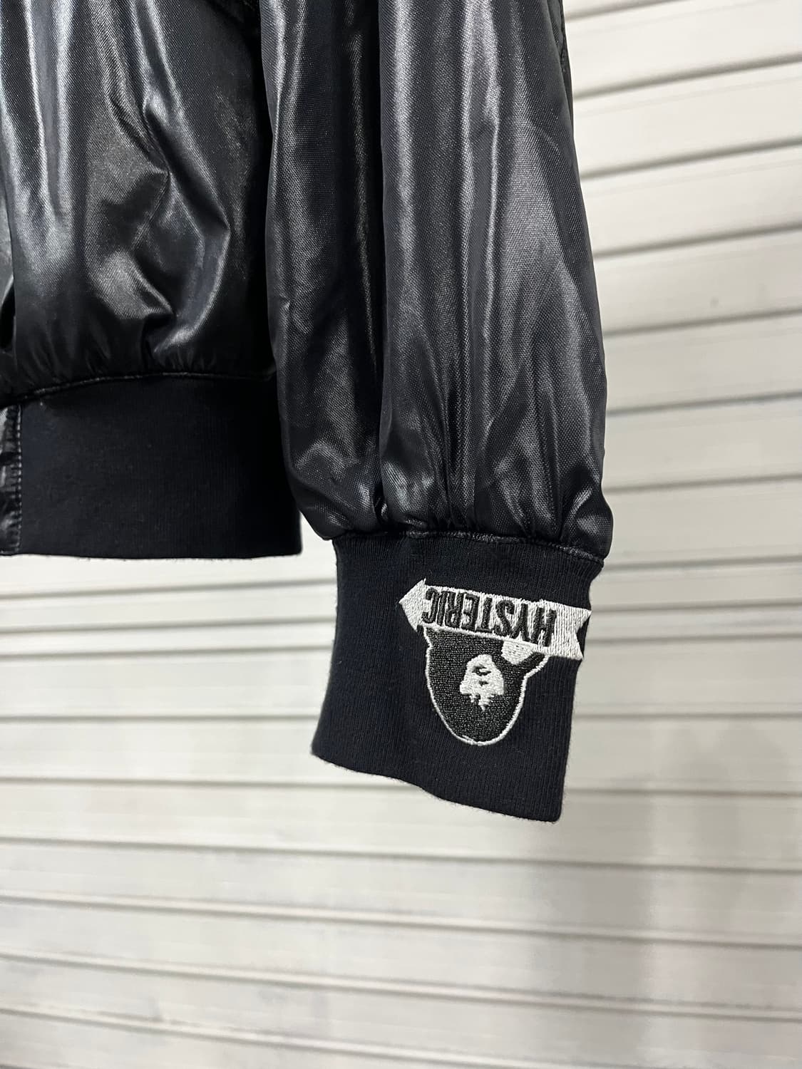 00s Hysteric Glamour nylon biker jacket 상품이미지7