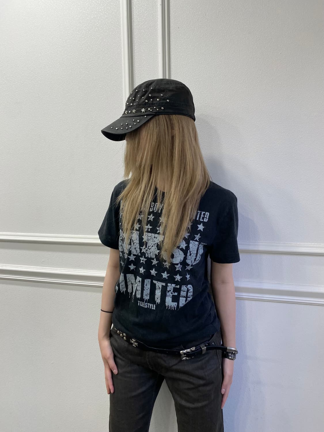 [BA-Tsu]Star Punk&Kitsch Print Tee 펑크 상품이미지1